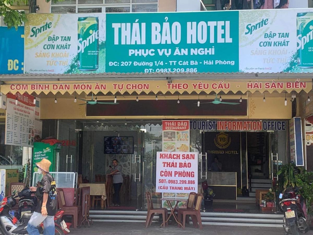 Thaí Baỏ Hotel Chan Chau Exterior foto