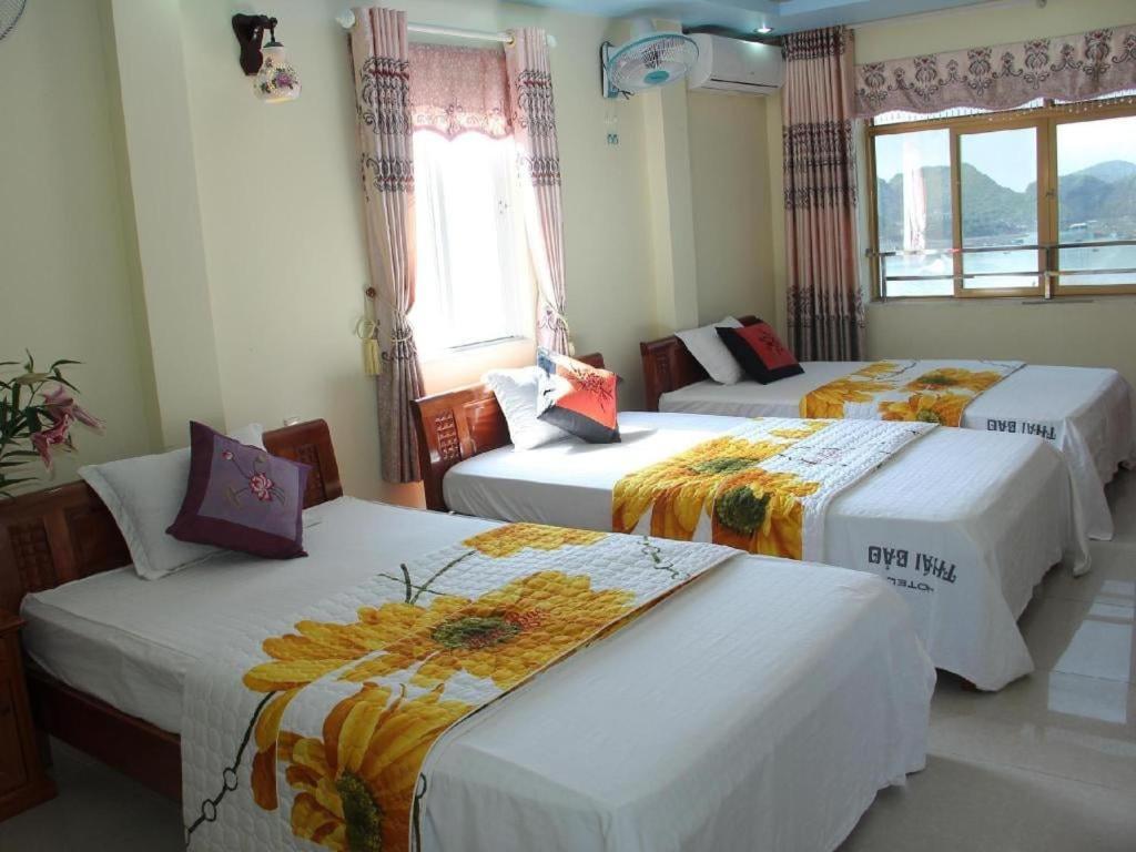 Thaí Baỏ Hotel Chan Chau Exterior foto
